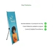 Adjustable X Banner Kit - 9 mil Poly | https://www.bestnamebadges.com