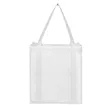 Non-Woven Grocery Tote Bag With Bottom Insert | https://www.bestnamebadges.com