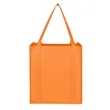 Non-Woven Grocery Tote Bag With Bottom Insert | https://www.bestnamebadges.com
