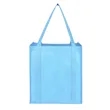 Non-Woven Grocery Tote Bag With Bottom Insert | https://www.bestnamebadges.com