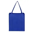 Non-Woven Grocery Tote Bag With Bottom Insert | https://www.bestnamebadges.com