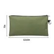 Oxford Polyester Utility Pouch with Zipper and Carabiner | https://www.bestnamebadges.com
