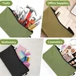 Oxford Polyester Utility Pouch with Zipper and Carabiner | https://www.bestnamebadges.com