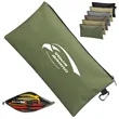 Oxford Polyester Utility Pouch with Zipper and Carabiner | https://www.bestnamebadges.com