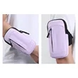 Double Zipper Neoprene Sports Arm Pouch w/ Adjustable Strap | https://www.bestnamebadges.com