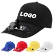 Solar Powered Fan Cap Ideal For Outdoor Activities | https://www.bestnamebadges.com