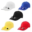 Solar Powered Fan Cap Ideal For Outdoor Activities | https://www.bestnamebadges.com