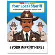 Your Local Sheriff Coloring and Activity Book | https://www.bestnamebadges.com