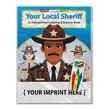 Your Local Sheriff Coloring Book Fun Pack | https://www.bestnamebadges.com