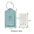 Fashion Luggage Tag | https://www.bestnamebadges.com