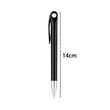 Twist Action Ballpoint Pen with Chrome Tip and Custom Logo | https://www.bestnamebadges.com