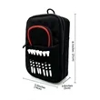 Golf Accessory Storage Pouch with Tee Slots and Carabiner | https://www.bestnamebadges.com