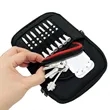 Golf Accessory Storage Pouch with Tee Slots and Carabiner | https://www.bestnamebadges.com