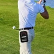 Golf Accessory Storage Pouch with Tee Slots and Carabiner | https://www.bestnamebadges.com