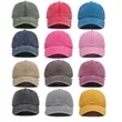 Vintage Washed Distressed Baseball Cap | https://www.bestnamebadges.com