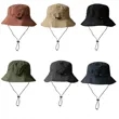 Portable Quick-Drying Storage Bag Bucket Hat Alpine Cap | https://www.bestnamebadges.com