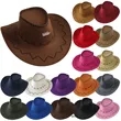 Retro Western Cowboy Hat | https://www.bestnamebadges.com