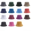 Vintage Washed Denim Fisherman Bucket Hat | https://www.bestnamebadges.com