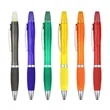 Dual Tip Highlighter and Ballpoint Pen Combo with Custom Log | https://www.bestnamebadges.com