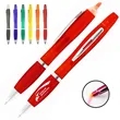 Dual Tip Highlighter and Ballpoint Pen Combo with Custom Log | https://www.bestnamebadges.com