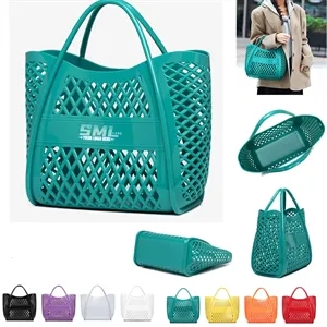 Portable Waterproof PVC Grocery Beach Bag