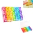 ProHealth 28-Section Weekly Pill Organizer | https://www.bestnamebadges.com