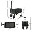Camping Collapsoble Beach Shopping Convertible Stroll Utilit | https://www.bestnamebadges.com