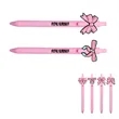 Pink Ribbon Commemorative Ballpoint Pen | https://www.bestnamebadges.com