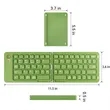 Wireless Foldable Bluetooth Keyboard Portable Mini Laptop | https://www.bestnamebadges.com