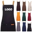 Customizable Water Resistant Apron with H Strap and Pockets | https://www.bestnamebadges.com