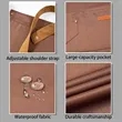 Customizable Water Resistant Apron with H Strap and Pockets | https://www.bestnamebadges.com