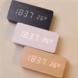LED Wooden Digital Alarm Clock Multifunction Desk Display | https://www.bestnamebadges.com