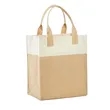 Mini Jute Gift Bag with Cotton Trims | https://www.bestnamebadges.com