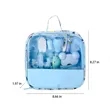 Baby Care Kit Set With Nail Clipper Comb Brush Thermometer | https://www.bestnamebadges.com