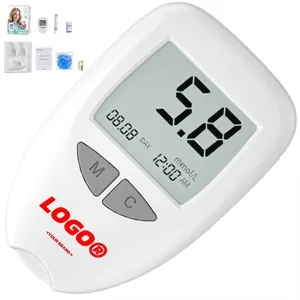 Blood Glucose Monitor Testing Kit With Strips And Lancets
