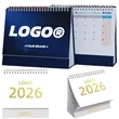 Customizable Desk Calendar with Company Logo for Promotion | https://www.bestnamebadges.com
