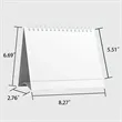 Customizable Desk Calendar with Company Logo for Promotion | https://www.bestnamebadges.com