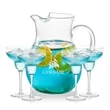 Montclair Pitcher & St Tropez Cocktail Set | https://www.bestnamebadges.com