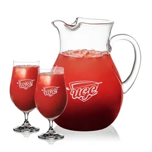 Montclair Pitcher & Rochdale Cocktail Set | https://www.bestnamebadges.com