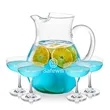 Montclair Pitcher & Mauritius Cocktail Set | https://www.bestnamebadges.com