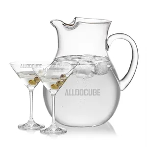 Montclair Pitcher & Burlington Cocktail Set | https://www.bestnamebadges.com