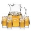 Montclair Pitcher & Tucson Beverage Set | https://www.bestnamebadges.com