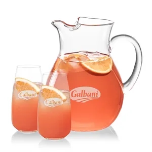 Montclair Pitcher & Hogarth Beverage Set | https://www.bestnamebadges.com