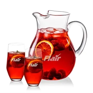 Montclair Pitcher & Graydon Beverage Set | https://www.bestnamebadges.com