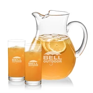 Montclair Pitcher & Franca Beverage Set | https://www.bestnamebadges.com