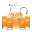 Montclair Pitcher & Franca Beverage Set | https://www.bestnamebadges.com