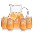 Montclair Pitcher & Bexley Beverage Set | https://www.bestnamebadges.com