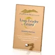 Atchison Russet Rectangle VividPrint™ Award - Silver | https://www.bestnamebadges.com