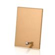 Atchison Russet Rectangle Award - Silver | https://www.bestnamebadges.com