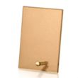 Atchison Russet Rectangle Award - Gold | https://www.bestnamebadges.com